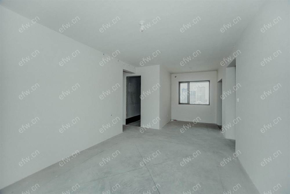 华发首府 清水毛坯边套大三房 双阳台 随时可看