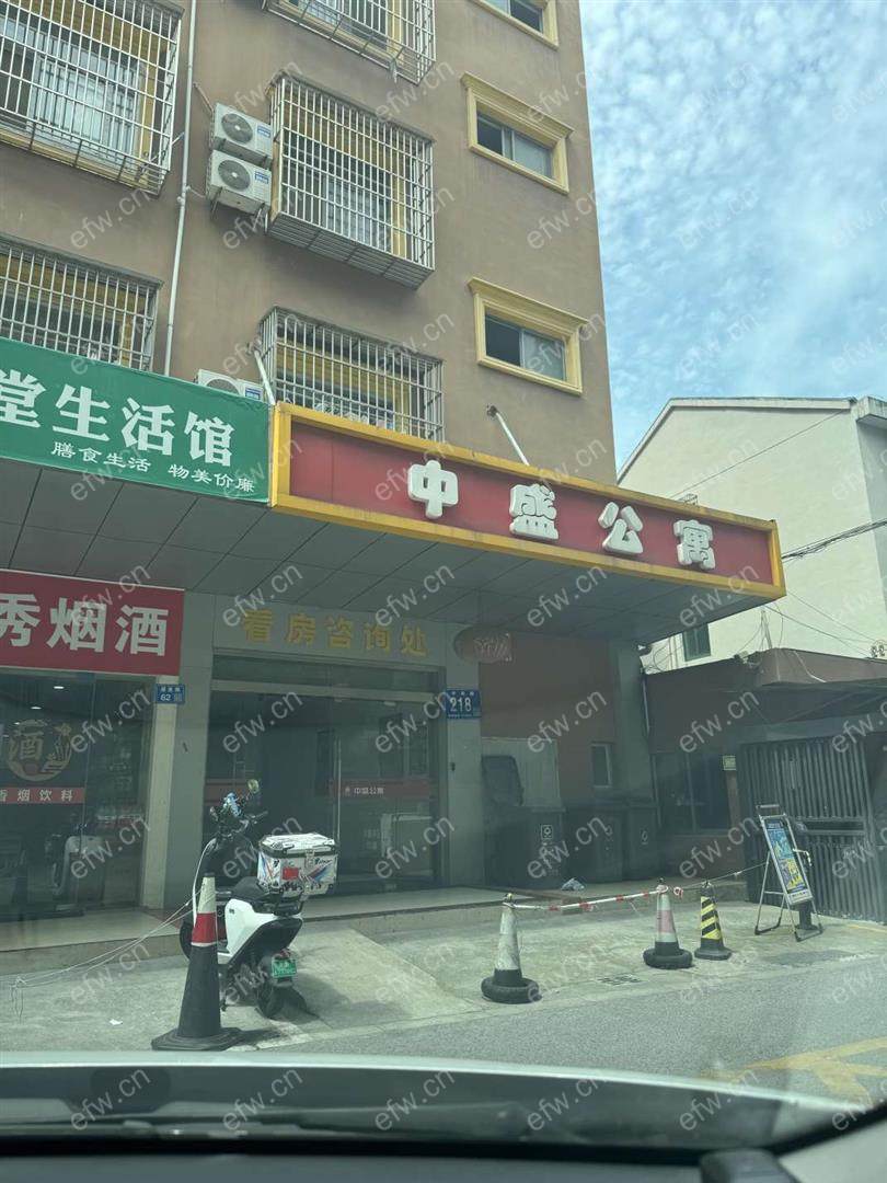 中盛公寓精装1室  随时看房 拎包入住