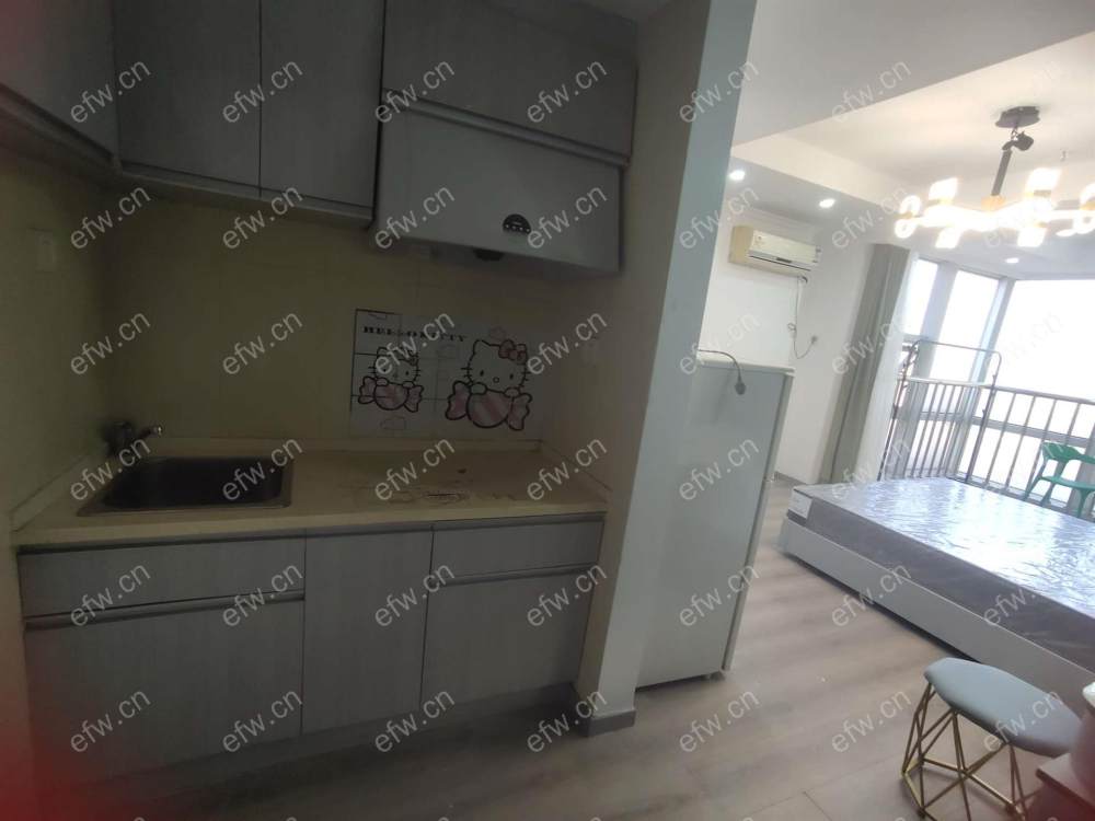 钱龙尊邸精装1室  随时看房 拎包入住