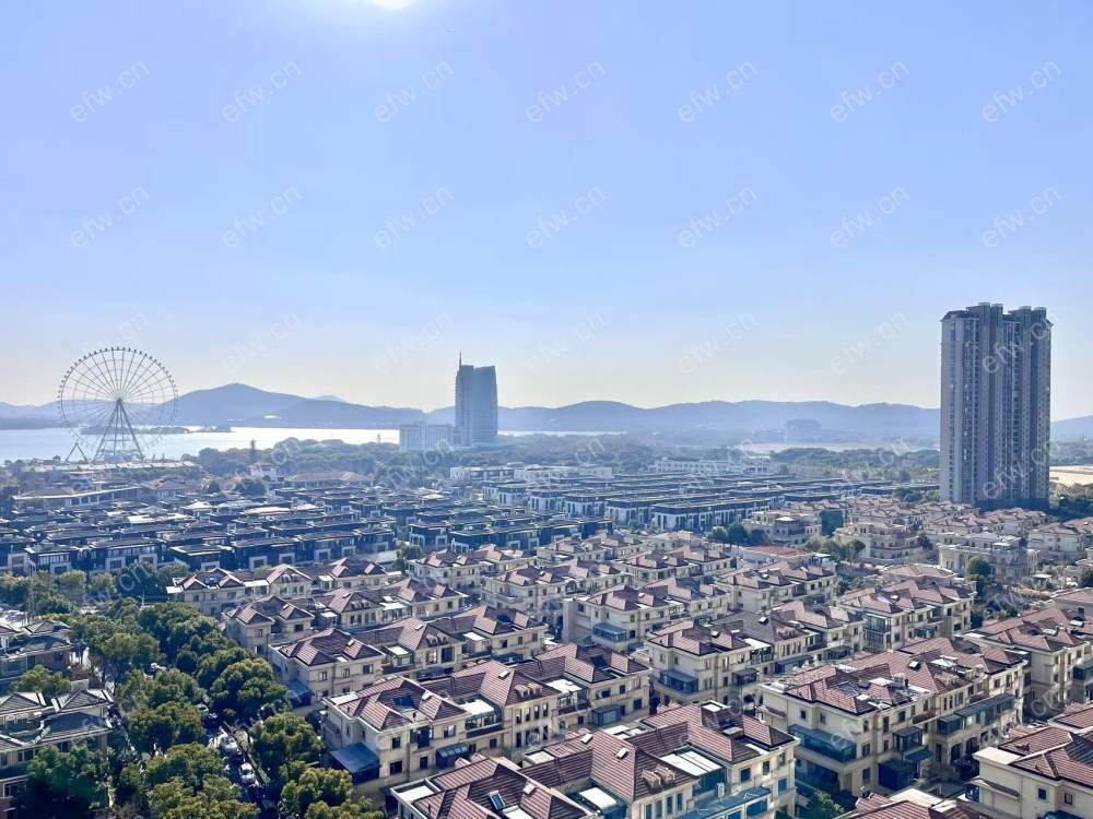 蠡湖一号 顶楼复式 湖景房