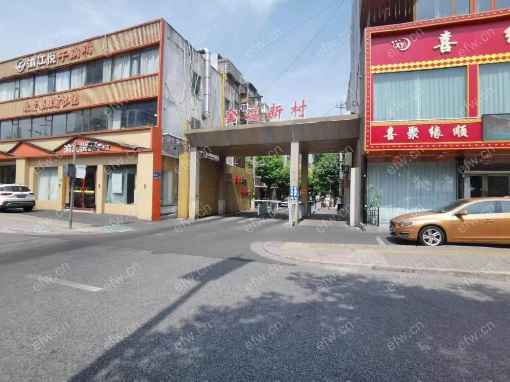 金城新村 2室1厅 精装 设施全留