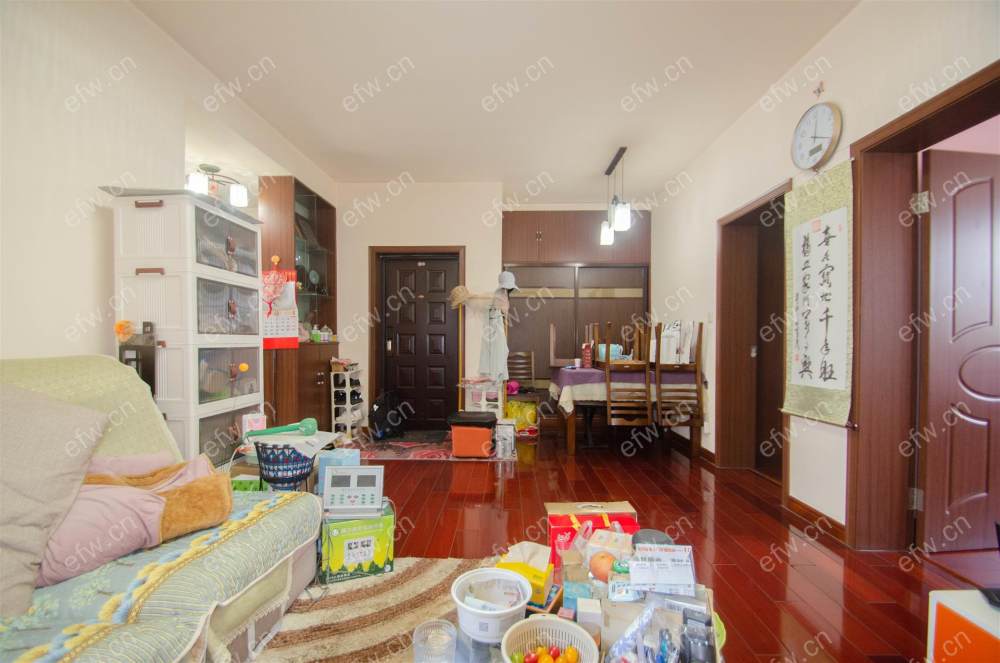 扬名花园二房朝南，南北通透，采光好 拎包