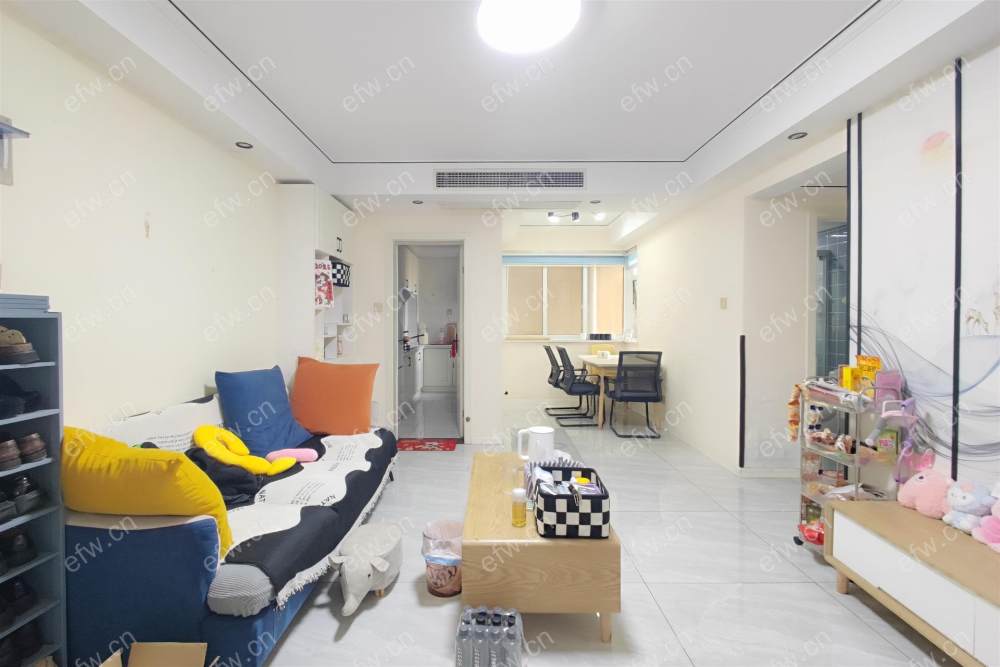 毛湾家园 2室2厅精装修，家电家具全留