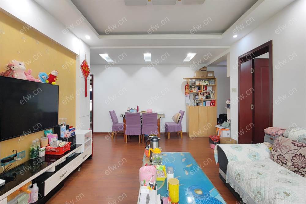 婚装全明东边户2房,毛湾家园A区(86-110) 格局工整合理