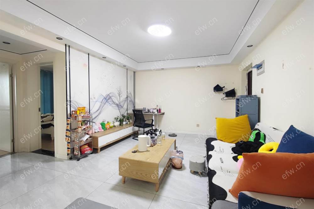 毛湾家园 2室2厅精装修，家电家具全留