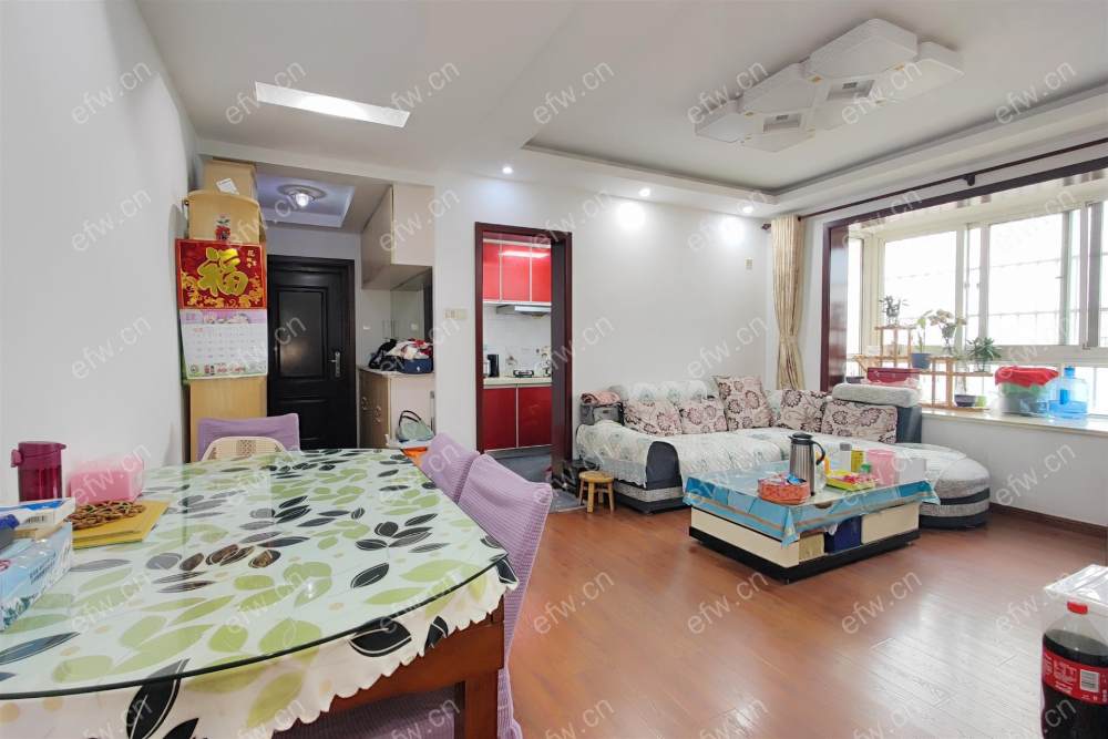 婚装全明东边户2房,毛湾家园A区(86-110) 格局工整合理