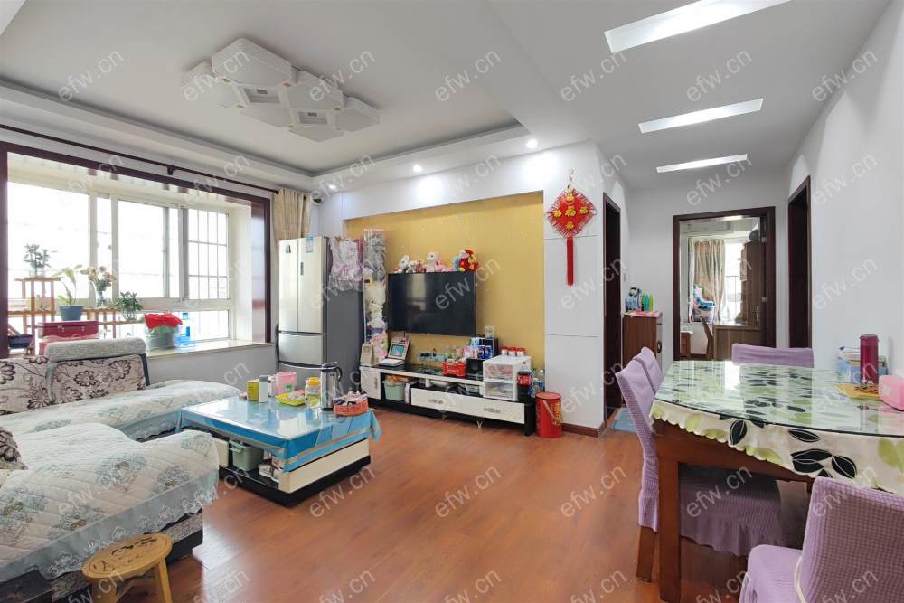 婚装全明东边户2房,毛湾家园A区(86-110) 格局工整合理