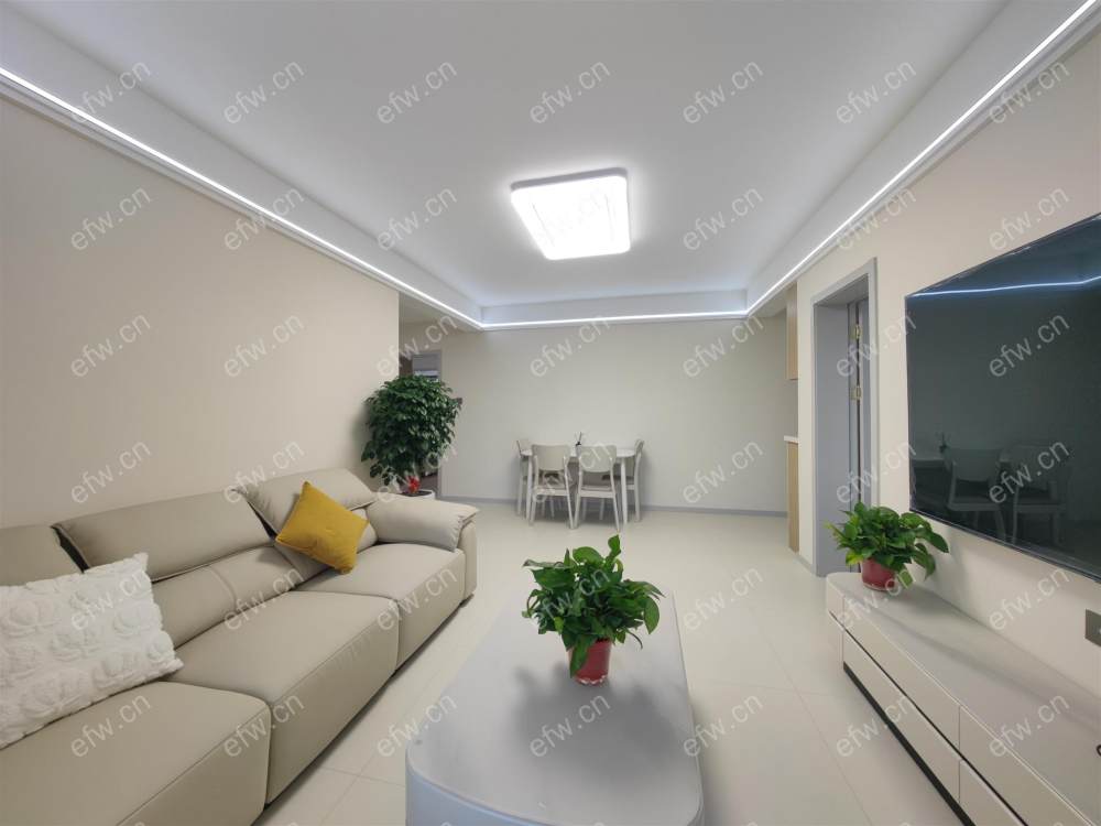 毛湾家园 经典2房 东边户  全屋地暖