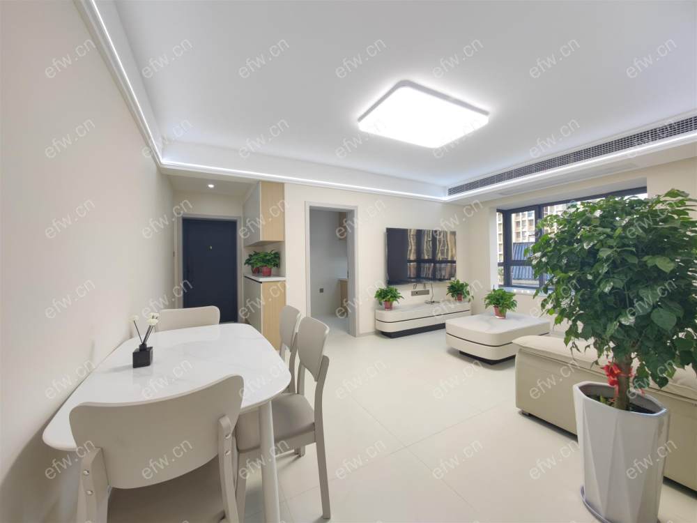 毛湾家园 经典2房 东边户  全屋地暖