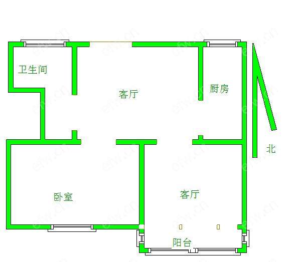 水秀新村 2室1厅