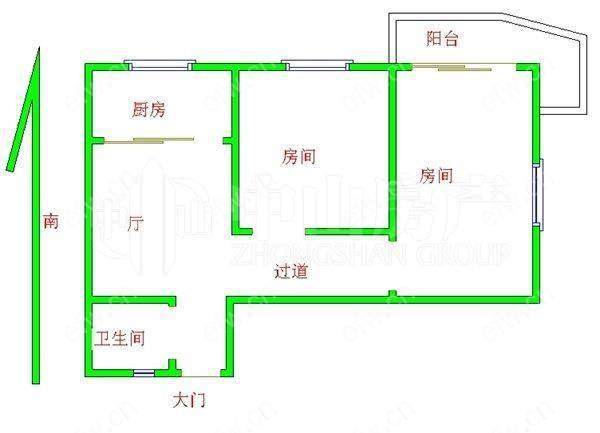 印染新村 2室2厅