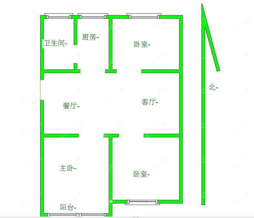 东映山河 3室1厅