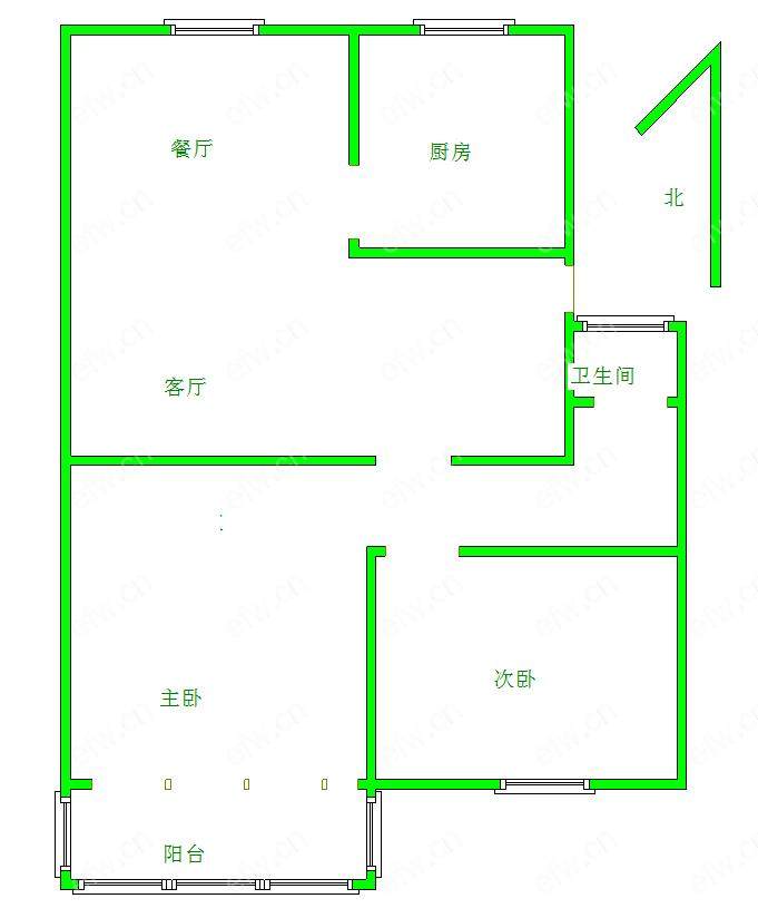 留芳声巷 2室2厅