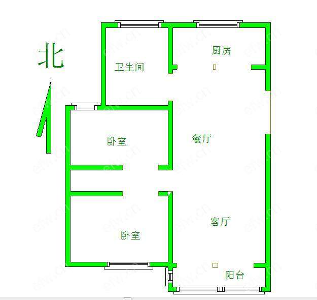 梁园(前宋巷) 2室2厅