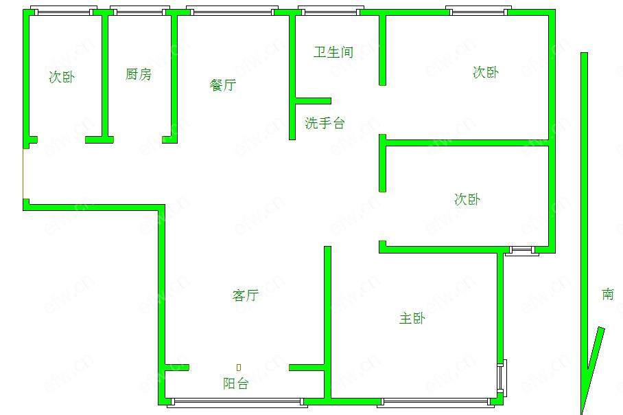 绿地世纪城三期 4室2厅