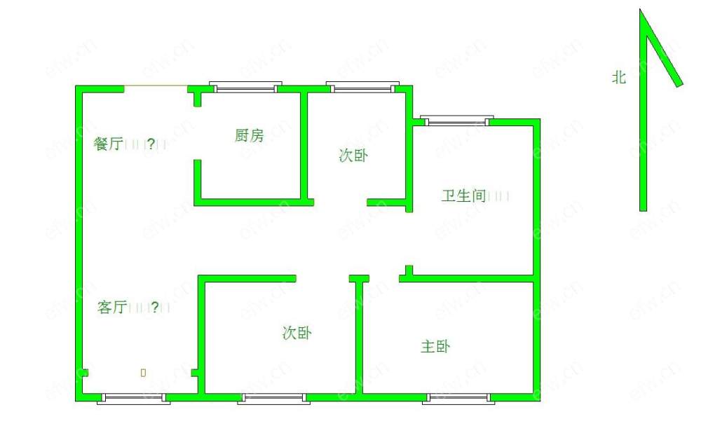 华润橡树湾 3室1厅