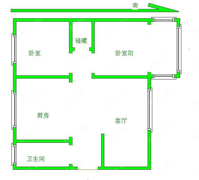 沁园新村 2室2厅