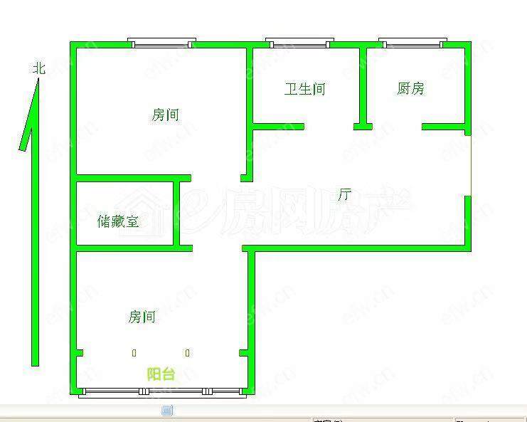中桥三村 2室1厅