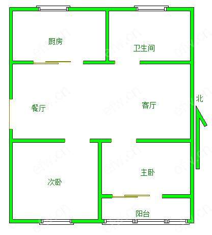 锡星苑 2室1厅