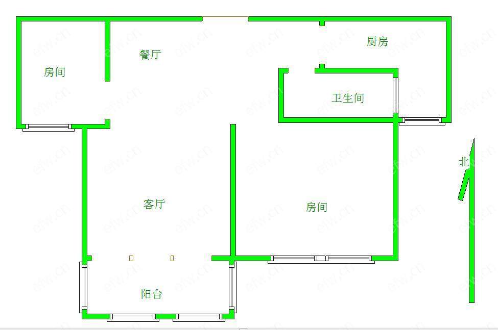 广晟苑 2室2厅