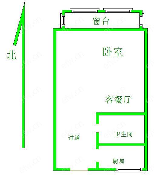 新梁溪人家 1室1厅