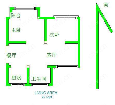 春城家园A区 2室2厅