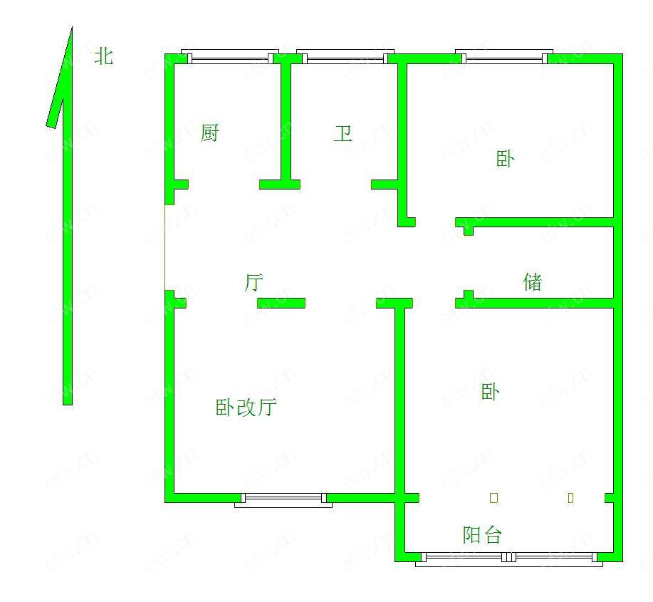 沁园新村 2室2厅