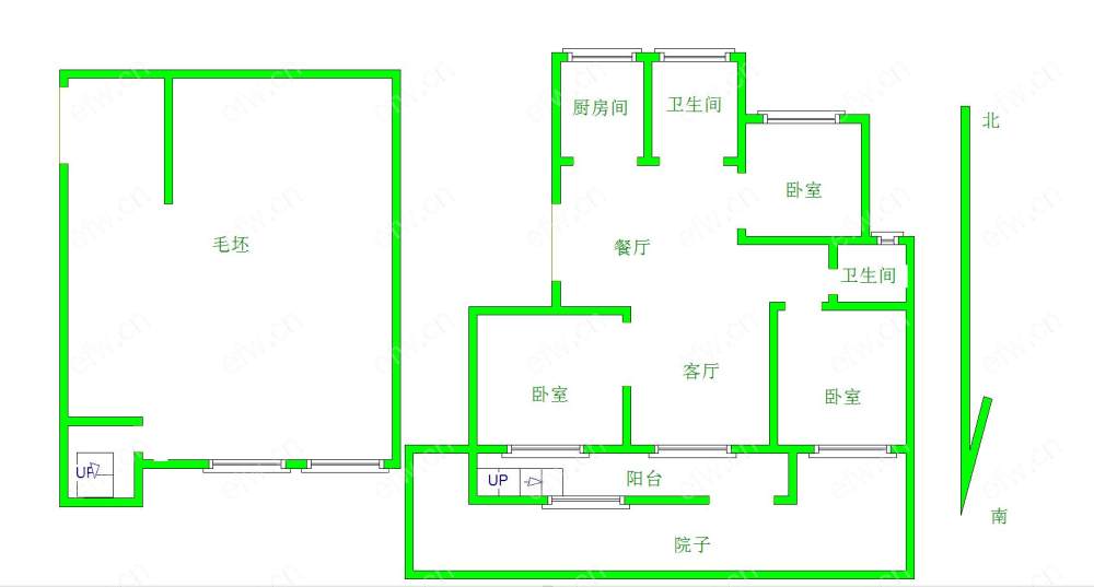 长江国际花园泓园（朗庭） 3室2厅