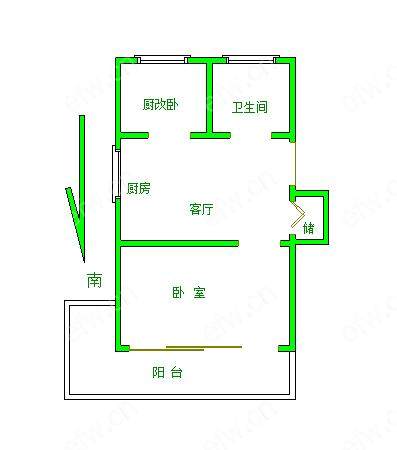 惠华新村 1室1厅