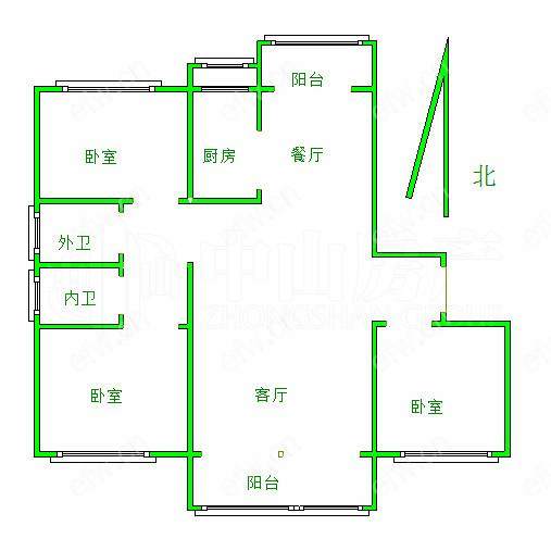 爱家金河湾 3室2厅 豪装