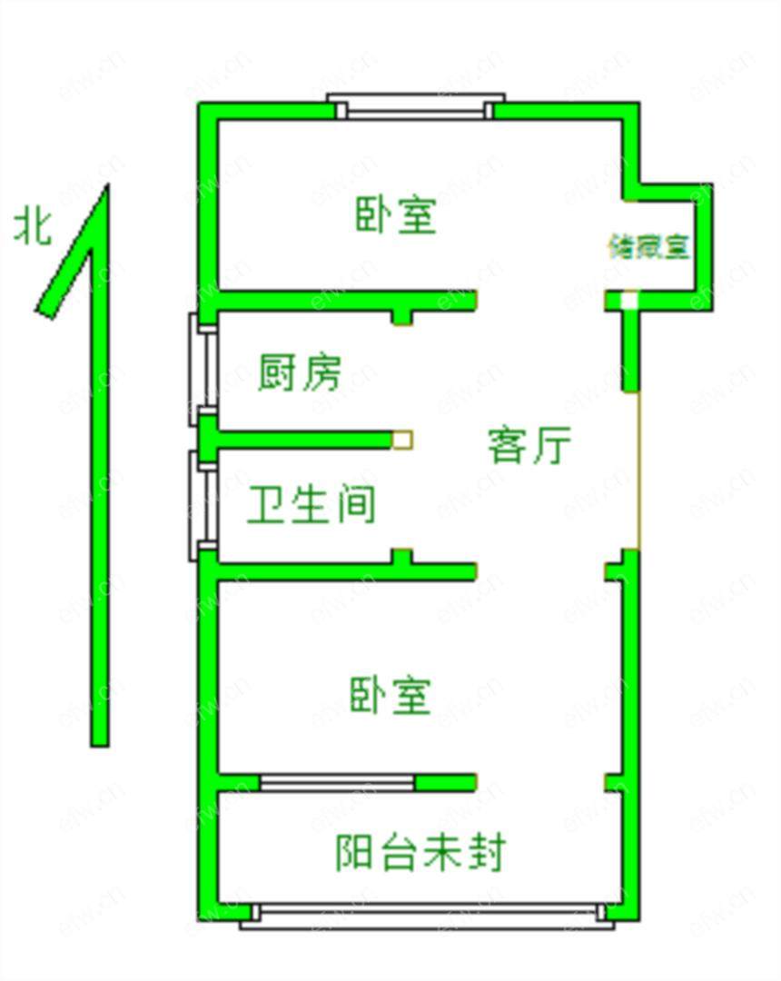 曹张新村 2室1厅