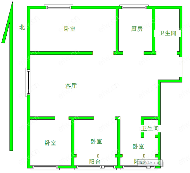 金锡南苑 4室2厅