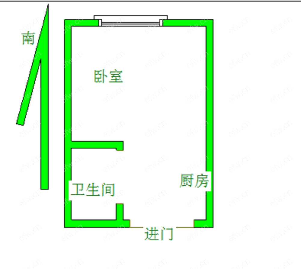 钱龙尊邸  1室1厅