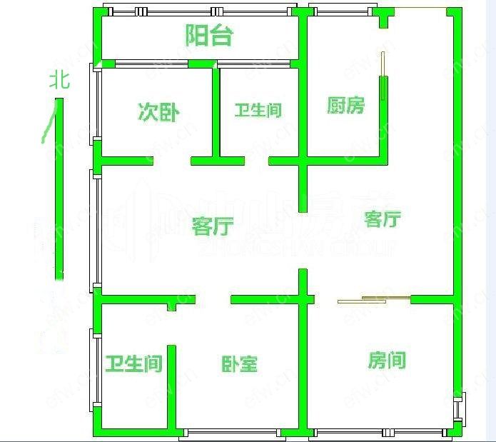 春申路55号（金马商城) 3室2厅