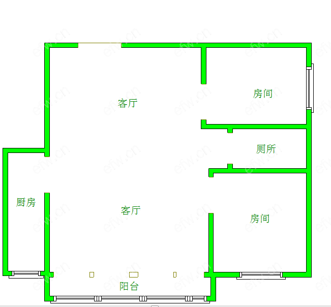 广益景苑 2室2厅....