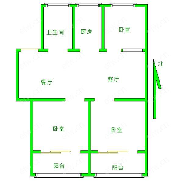 溪南新村 3室2厅出售 看房联系