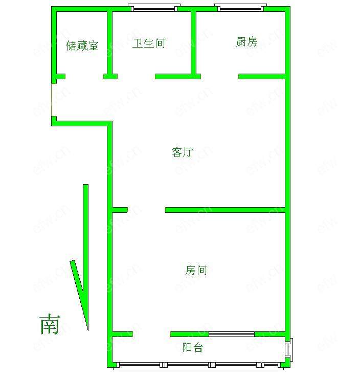 惠峰新村 1室1厅诚心出售，价格好谈。1