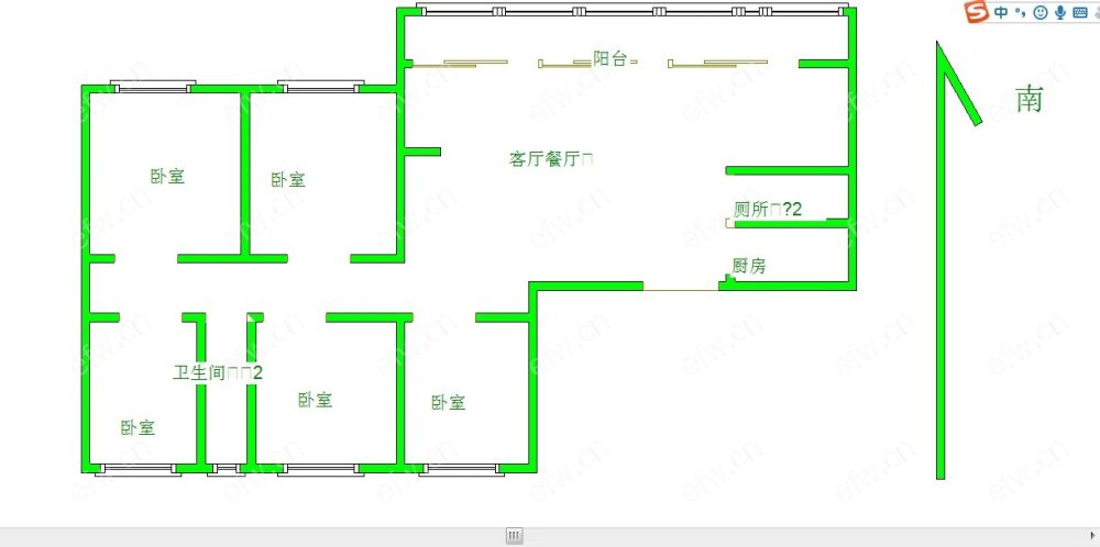 金洋奥澜(悦水园） 5室2厅