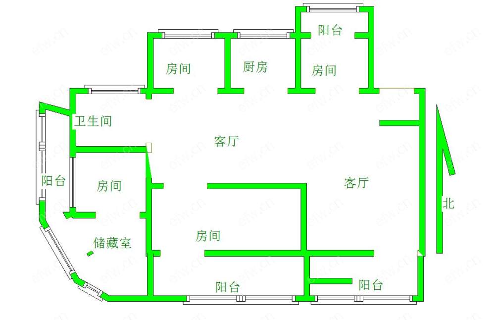 首创隽府 3室2厅