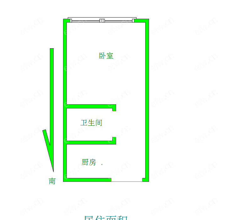 蠡湖国际公寓(湖滨街11号) 1室1厅