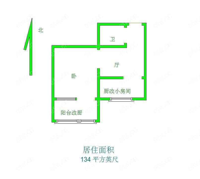 风雷新村西区（1-164） 2室1厅