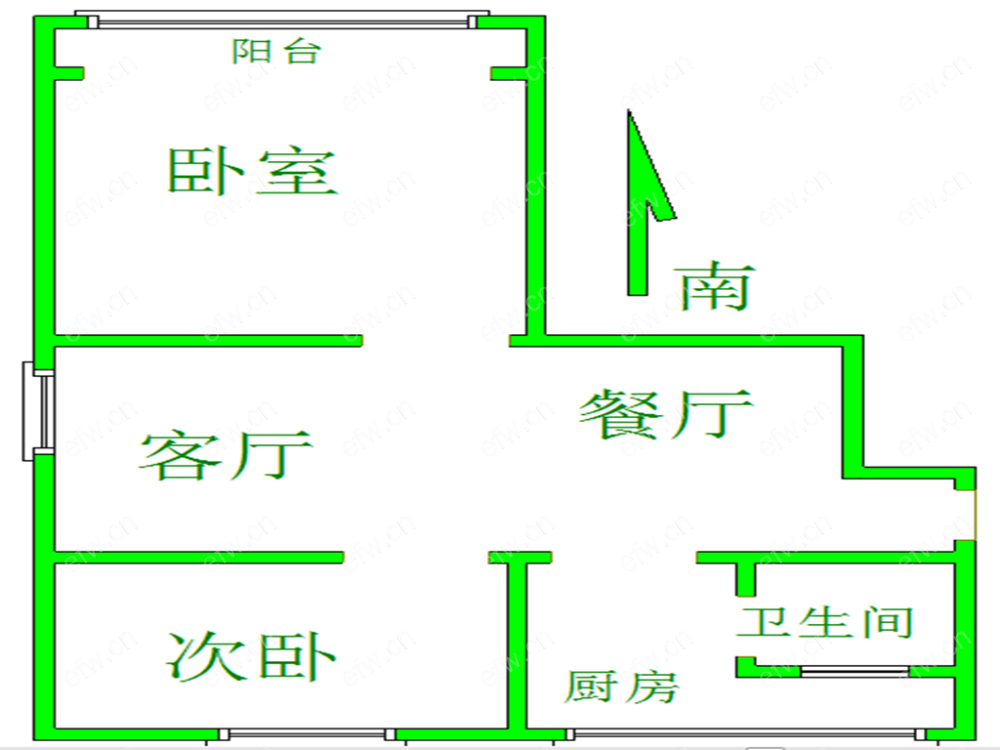 金海里 2室2厅