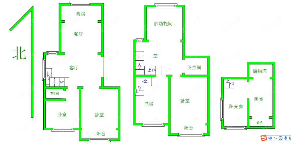 宝城花园 6室2厅