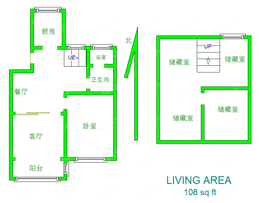 景丽苑 小户型顶复 实用性高