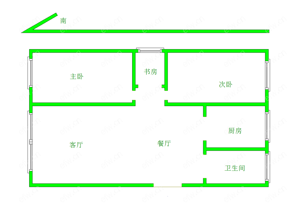 横街小区 2室2厅