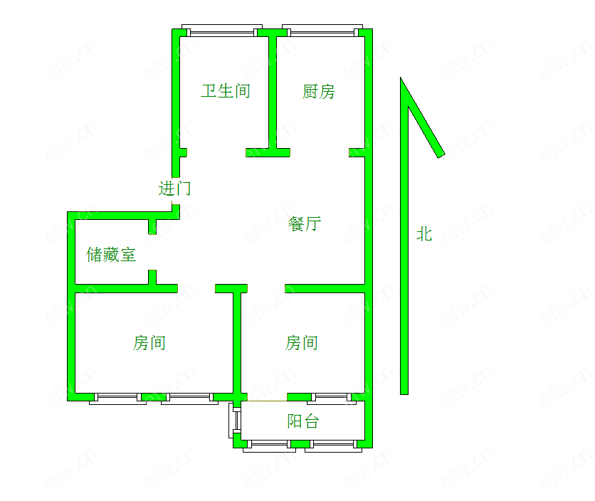 震泽三村 2室1厅