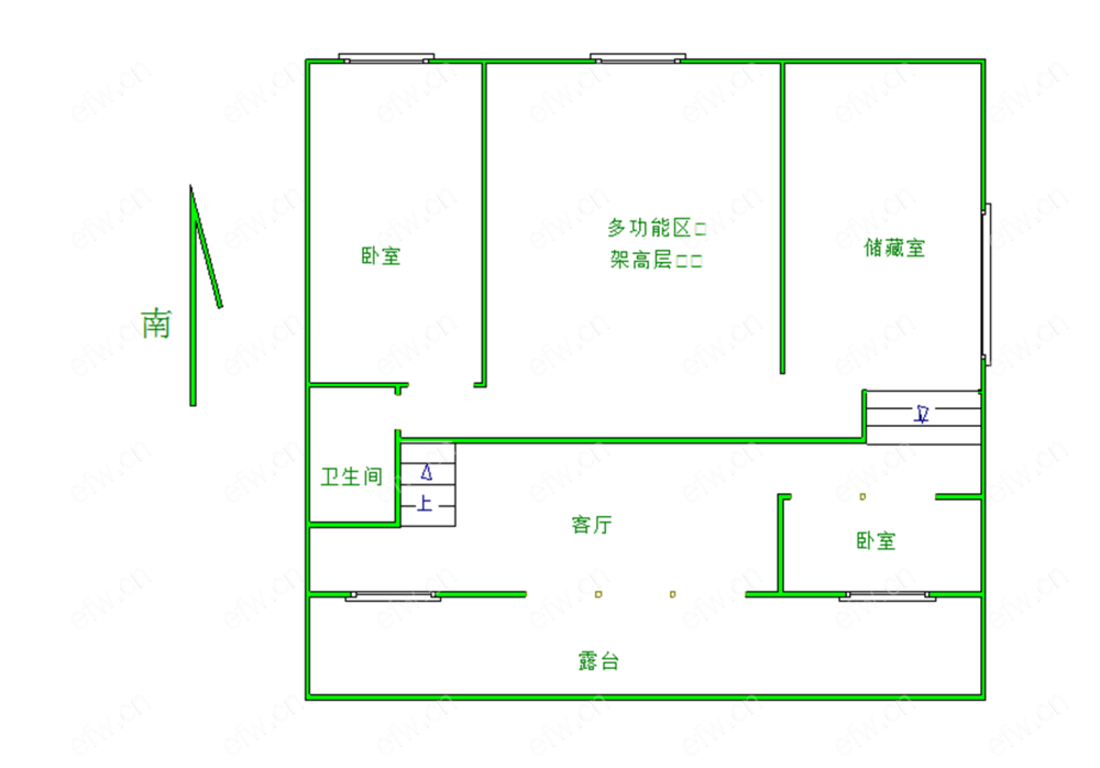 鑫博别墅 精装修顶复 4室3厅