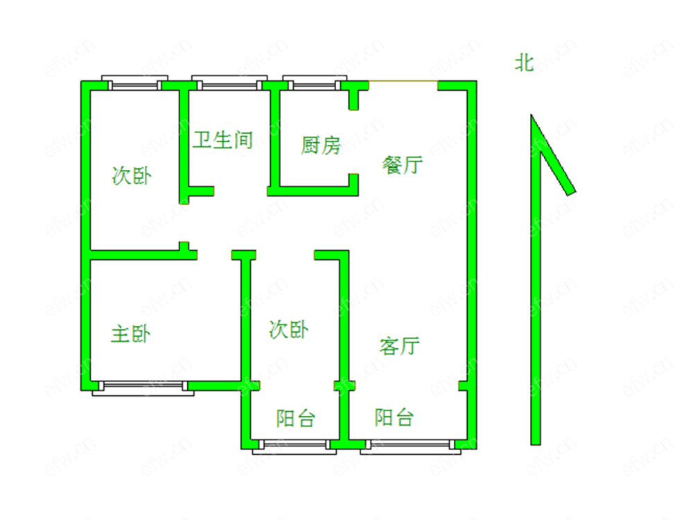 吉宝凌云峰阁 3室2厅精装修交通方便