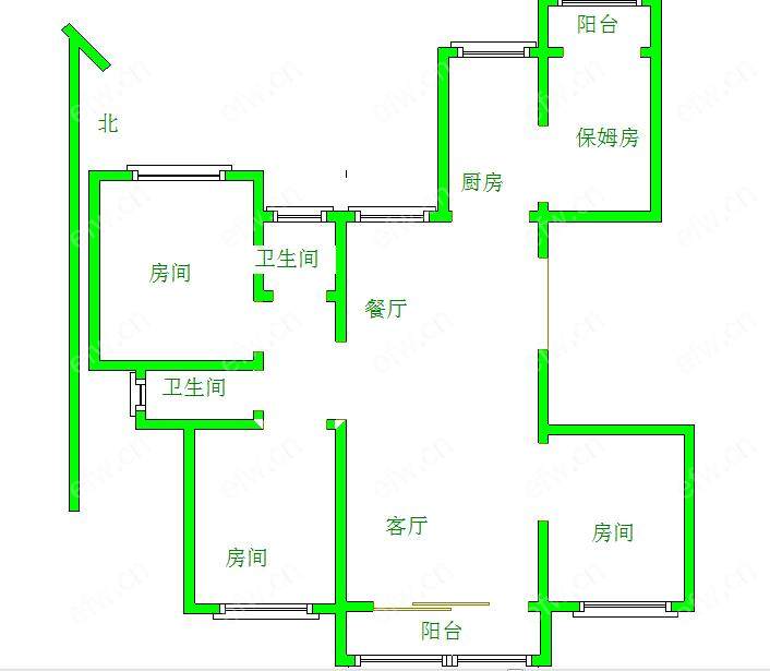 保利城市之光（保利小区） 3室2厅