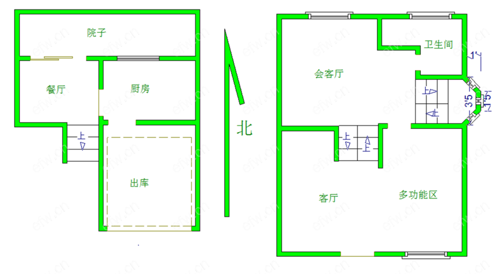 鑫博别墅 4室2厅